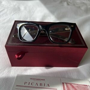 Jacques Marie Mage Black Sunglasses